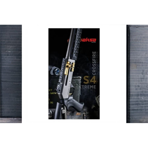 Aksa Crossfire Wi Extreme 12GA Metal El Kundaklı (Tungsten) Renkli Tüplü Yarı Otomatik Yivsiz Av Tüfeği